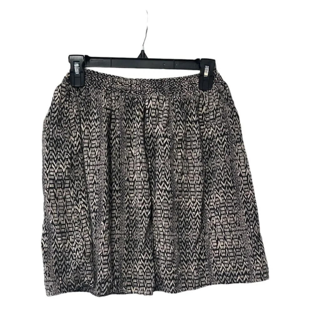 Mission Skirt Mini Flare With Pockets Elastic Waistband Size Large‎